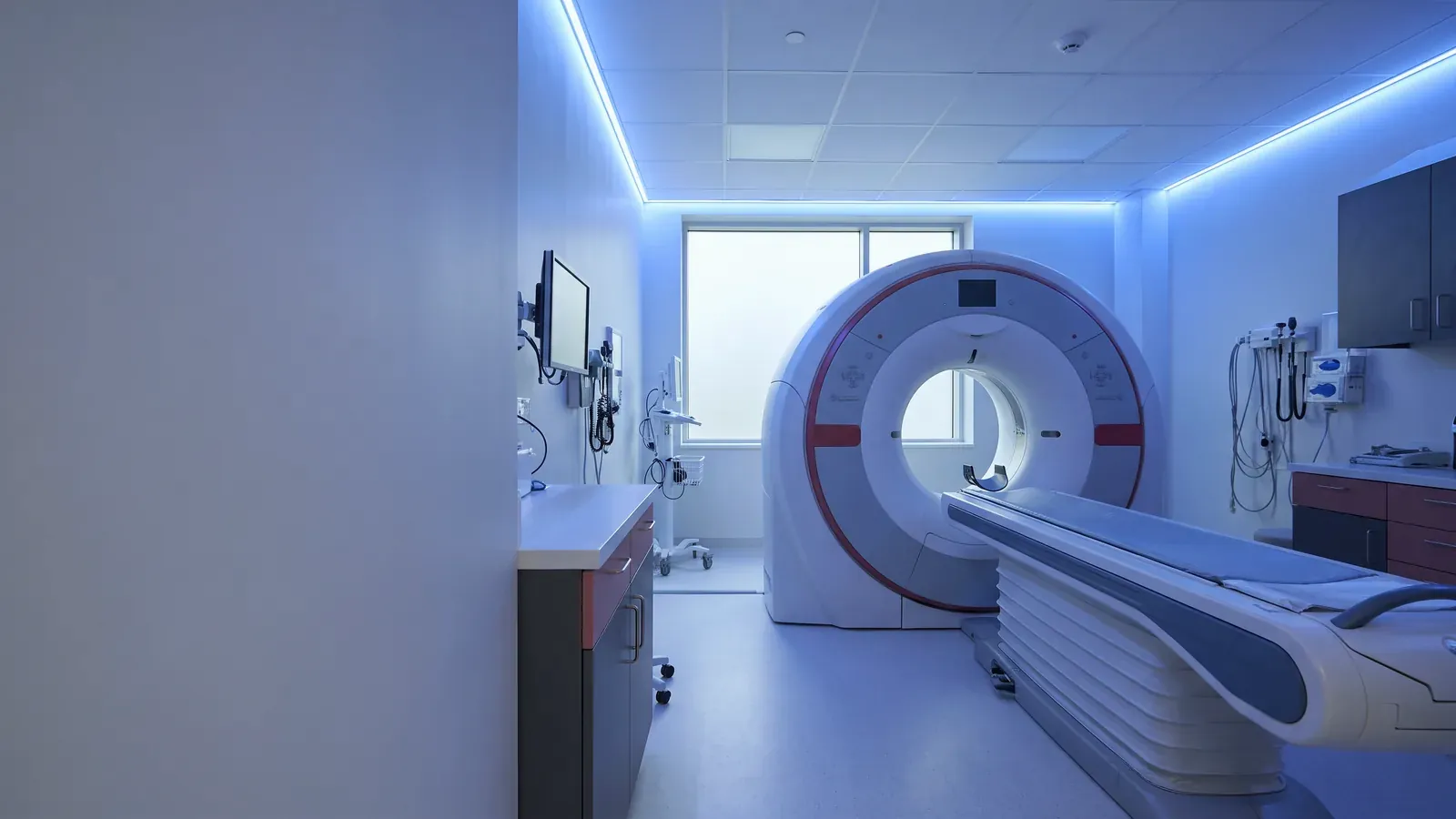 A PET-CT scanner used to stage non-Hodgkin lymphoma